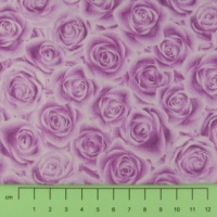 Fabric by the Metre - 279 Roses - Lilac